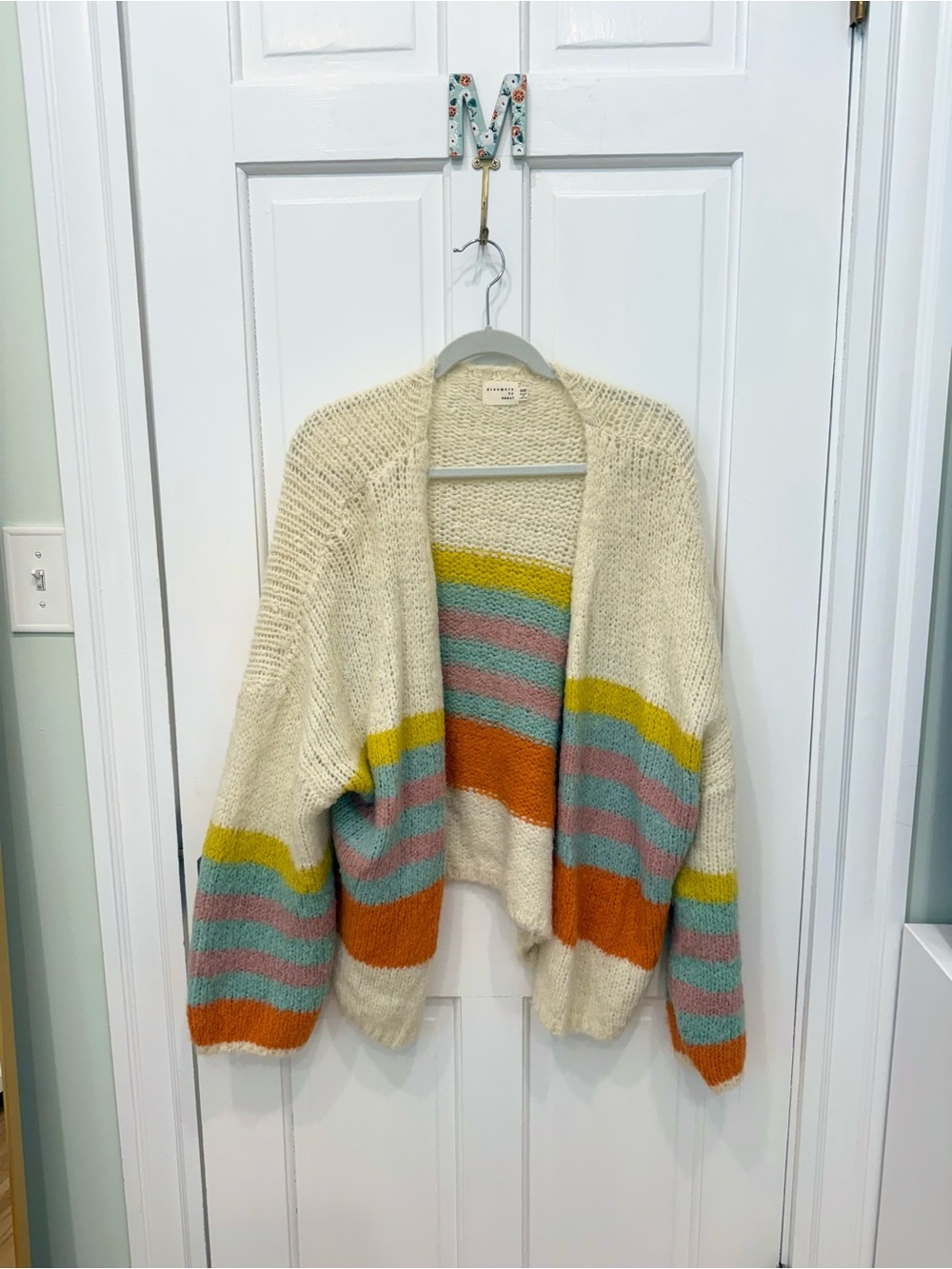 NWOT Cozy Cream Open-Front Cardigan
